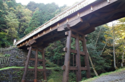 予想復元された曳橋