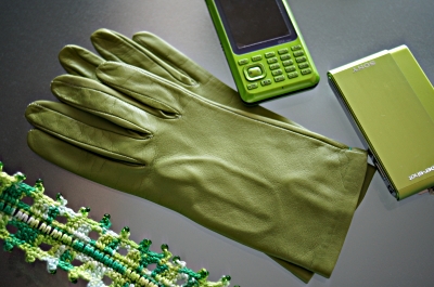 緑の手袋